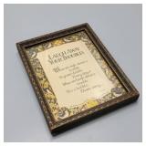 Vintage 'Laugh Away Your Troubles' Framed Verse Vintage 'Laugh Away Your Troubles' Framed Verse