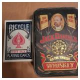 Jack Daniel's Poker Chips w/ Cards