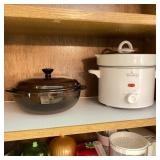 Rival Crock Pot & Pyrex Covered Casserole