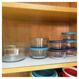 Anchors Hocking & Unbranded Glass Storage