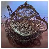 Decorative Teapot Centerpiece Bowl