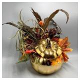 Fall Pumpkin Table Decor