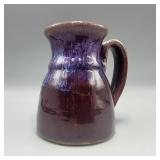 Signed Glazed Pottery Mug