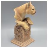 MCSI Cougar on Pedestal Figurine