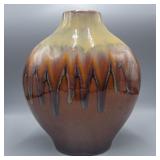 11' Modern Drip Glaze Vase