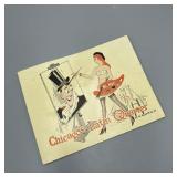 Vintage Signed Chicago's Latin Quarter Card w/