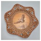 Charles F. Weber Pine Needle Basket