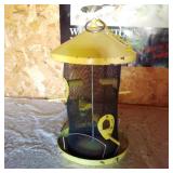 Yellow Bird Feeder