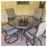 Hampton Bay Patio Table w/ 4 Chairs