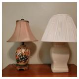 Two Ceramic Lamps