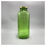 Vintage Green Juice/ Water Jar