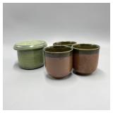 Small Pottery Containers