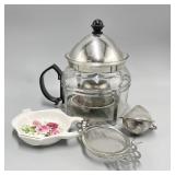 Tea Pot w/ Tea Time Items