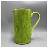 Handmade Tall Ceramic Pitcher