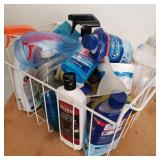 Basket of Cleaning Supplies