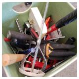 Green Basket of Tools