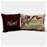 2 Christmas Pillows