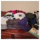 Box of Hats and Winter Gear