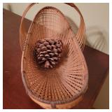 Basket w/ Pinecone