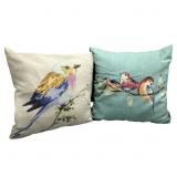 Bird Themed Throw Pillows