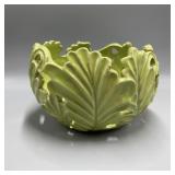 Leaf Style Pottery Bowl