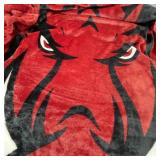 Arkansas Razorback Plush Throw #2 LR