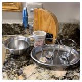Taylor's Maid-Rite Coffee Cup, Knife Block,