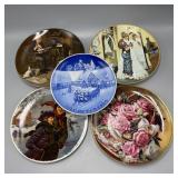 5 Vintage Collector Plates