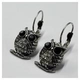 Vintage Owl Earrings