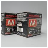 50 Winchester AA 20 Gauge Shotgun Shells