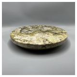 Granite on Wood Lazy Susan