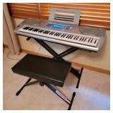 Casio WK-3000 Keyboard w/ Stand & Bench