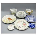 Lot of Porcelain & China Plates & Cups