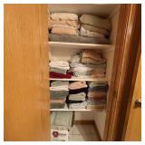 Lot of Towels w/ Sheets Guest Bath by Laundry