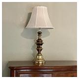 Brass Style Lamp 30 Inches Tall