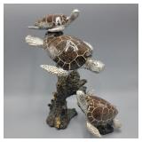 Modern Sea Turtle Sculpture (Composite)