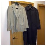 Mens Sports Coat 46L & Over Coat No Size