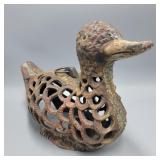 Cast Iron Duck Lantern