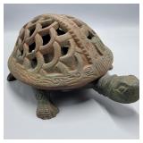 Cast Iron Turtle Lantern