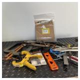 Metal C Clamps & Miscellaneous Tools