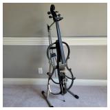 Cecilio Electric Cello w/ Fiddlerman Bow & Stand