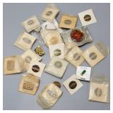 Vintage Firearm Themed Pin Lot Vintage Firearm Themed Pin Lot