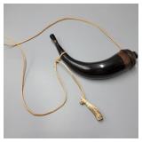 Vintage Powder Horn