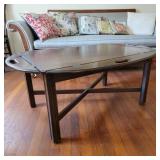 Vintage Ethan Allen Butler Tray Coffee Table