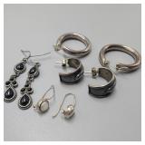 Vintage Earrings w/ Sterling Vintage Earrings w/ Sterling