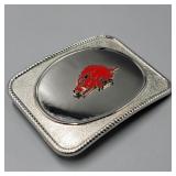 Arkansas Razorbacks Belt Buckle