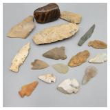 Lot of Arrowheads & Artifacts