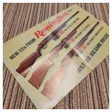 Vintage Remington Advertising Poster Vintage Remington Advertising Poster
