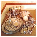 Lot of Assorted Silver Plate