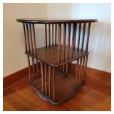 Vintage Rotating Pine Table Vintage Rotating Pine Table